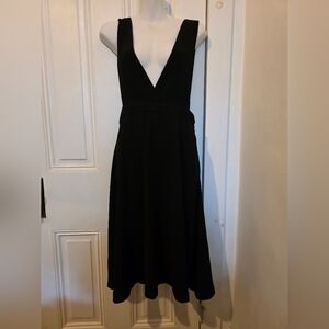Forever 21 Black Halter Backless Sundress
